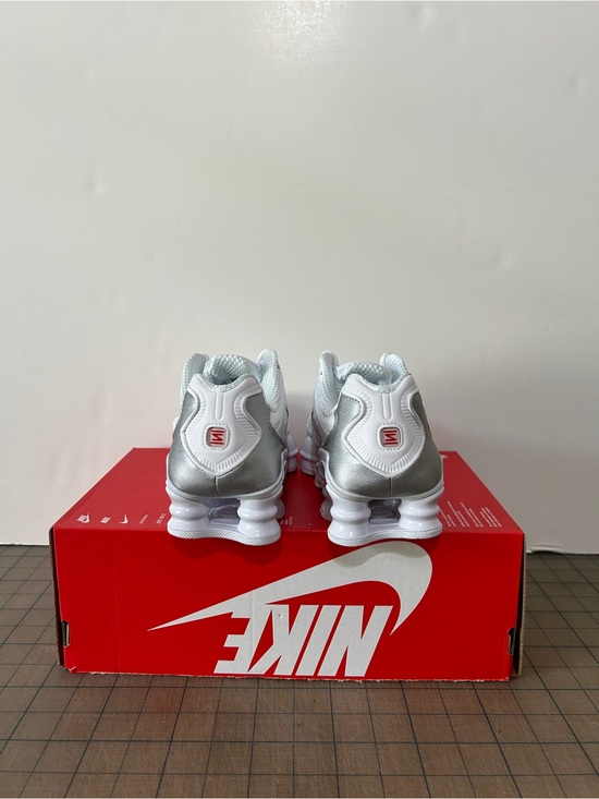Nike Shox TL ‘White Metallic Silver Max Orange’ Womens main image 1